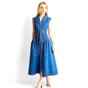 Jenee Naylor Future Collection denim dress